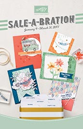 2017 Sale-a-bration Catalog www.stampwithanita.com
