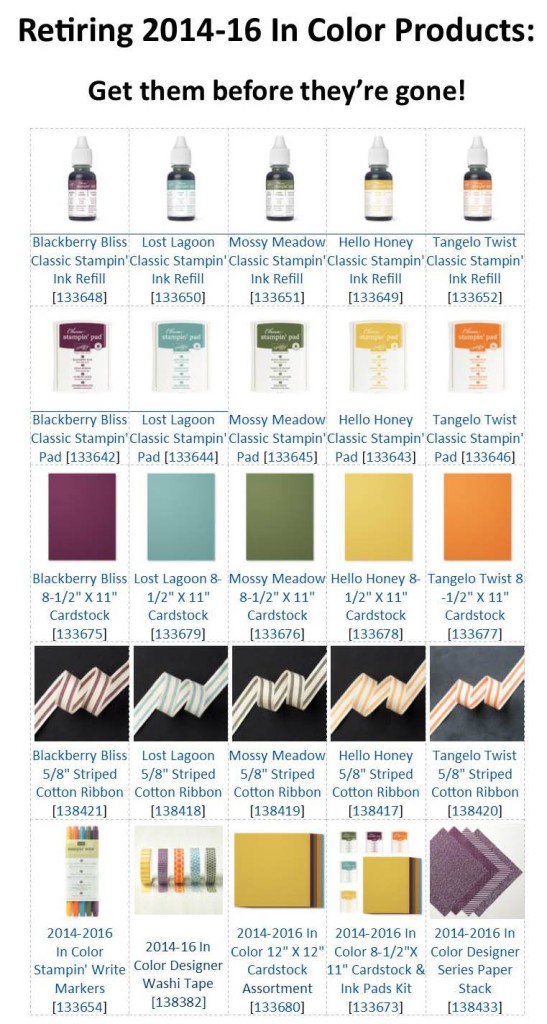 Retiring 2014-16 In Colors - www.stampwithanita.com